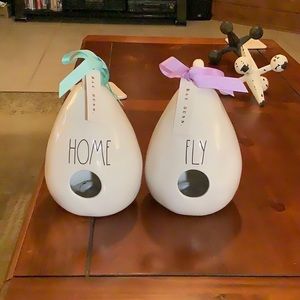 Rae Dunn Birdhouses